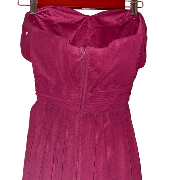 NWOT Birdy Grey Grace Convertible Dress in Chiffon Cabernet - Picture 11 of 14